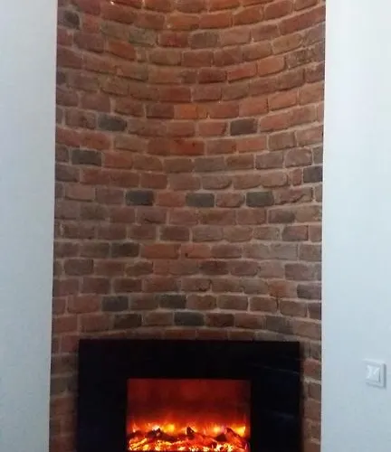 With Fireplace Lägenhet *